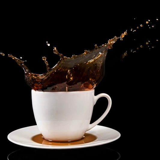 How does coffee get its flavour?